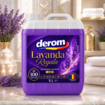 Detergent lichid concentrat DEROM Lavandă Regală pentru rufe